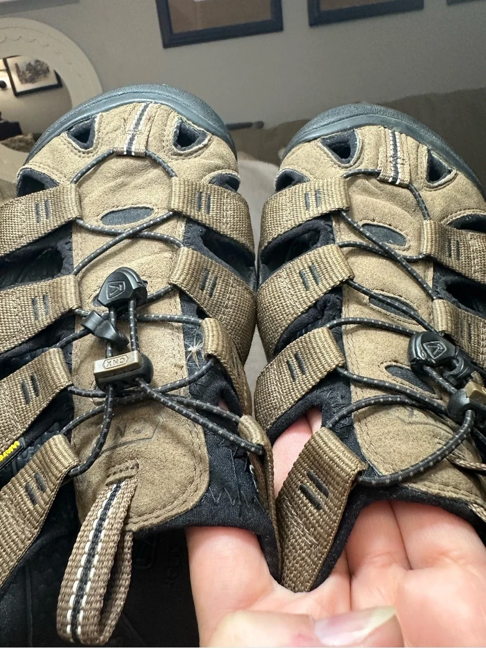 New Men’s Keen sandals 13 EU 47 Newport Clearwater tan brown bison water shoe 13
